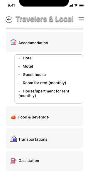Travelers&Local Screenshot 1