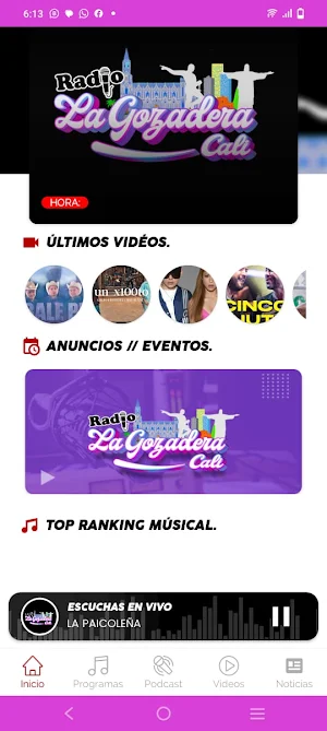Radio La Gozadera Cali Screenshot 1