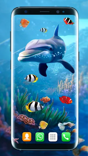 Aquarium Fish Live Wallpapers Screenshot 0