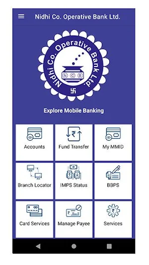 Nidhi Co-op Bank Ltd. Screenshot 2