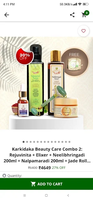 Vanaura organics Screenshot 3