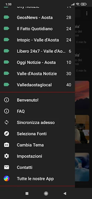 Aosta notizie Screenshot 1