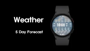 Weather Watch Face 05 Screenshot 0