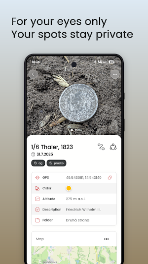 KATNA: Metal detector and maps Screenshot 2