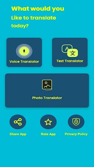 Language Translator SpeakTrans Screenshot 0