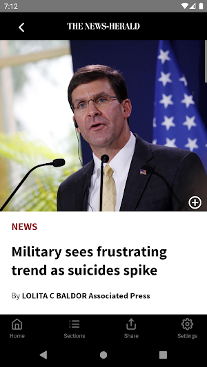 The News-Herald for Android Screenshot 1