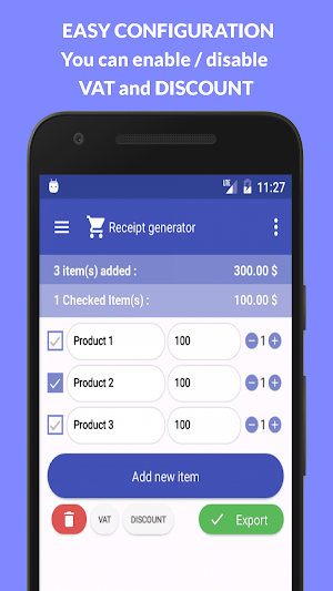 Receipt Generator Screenshot 3
