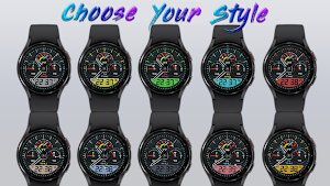 Pars Hybrid Watch Face Screenshot 0