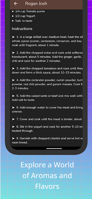 Indian Recipes Screenshot 3