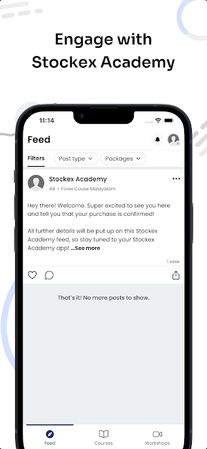 Stockex Academy Screenshot 1