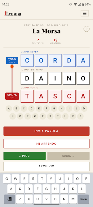 fLemma – Giochi di parole Screenshot 0