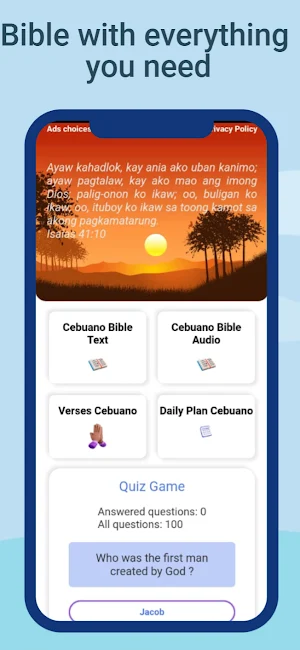 Cebuano Bible Screenshot 0
