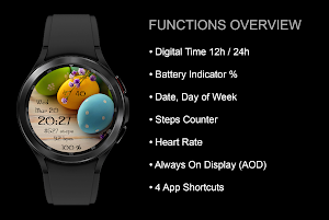 EY43 Easter Eggs Watchface Screenshot 2