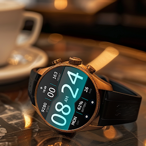 Key WF35 Digital Watch Face Screenshot 3
