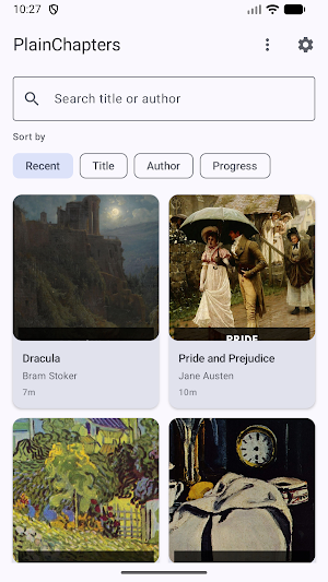 PlainChapters Audiobooks Screenshot 0