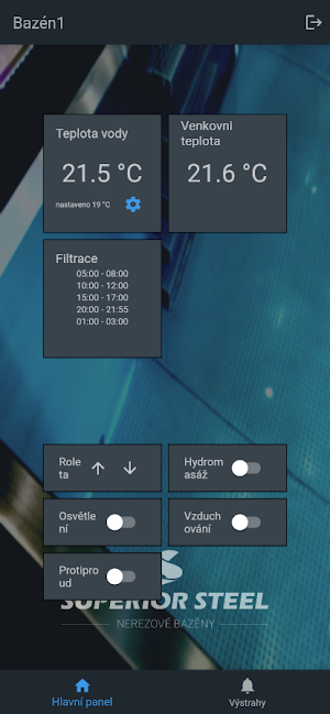 POOL CONTROL Screenshot 0