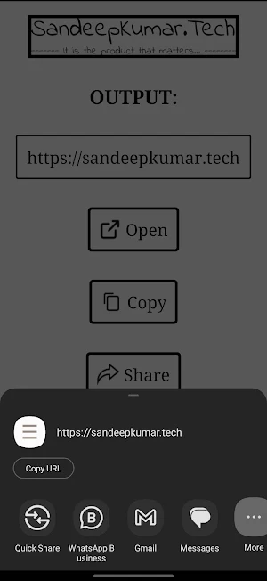QRCodeS Screenshot 3