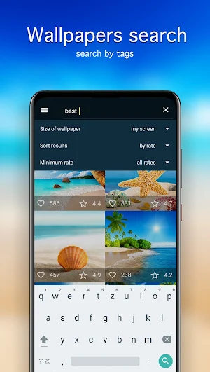 Beach Wallpapers 4K Screenshot 1