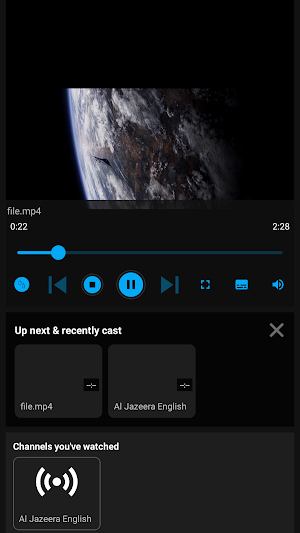 Zebcast Browser Video Cast Screenshot 0