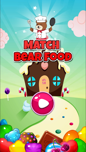 Bear Food Match:3D Fast Foodle Screenshot 0