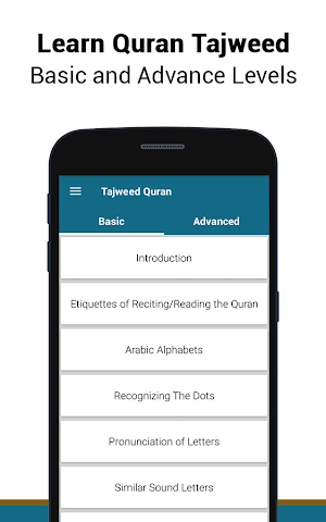 Tajweed Quran Tarteel Rules Screenshot 0