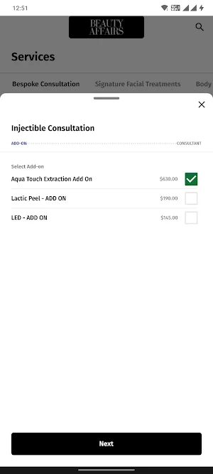 Beauty Affairs Screenshot 2