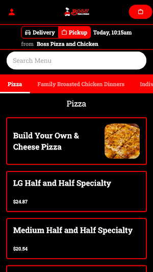 Boss Pizza and Chicken Screenshot 2