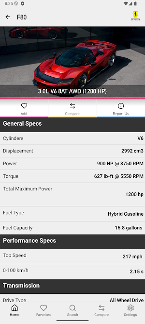 Car Specs Pro: Auto Specs Screenshot 2