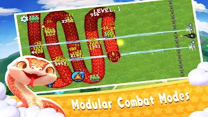 Snake vs Shooter Screenshot 1