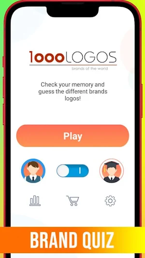 1000 Logo Quiz (3000+ brands) Screenshot 1