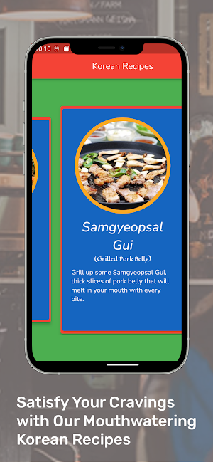 Korean Recipes Screenshot 3