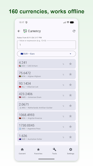 Univert: Unit Converter Screenshot 3