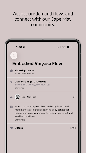 Cape May Yoga Screenshot 3
