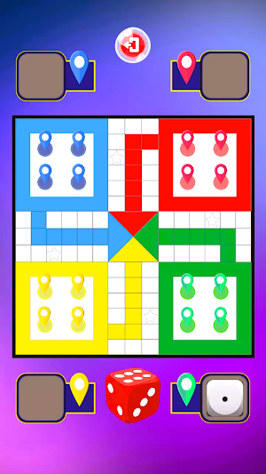 Ludo 4 King Color Horses Race Screenshot 2
