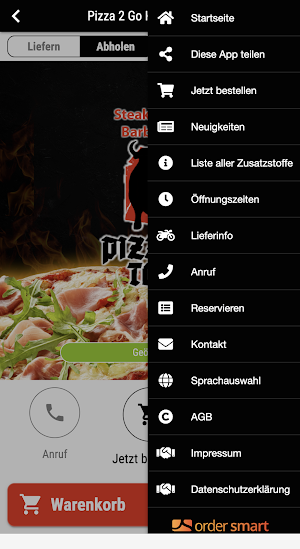 Pizza 2 Go Krummensee Screenshot 2