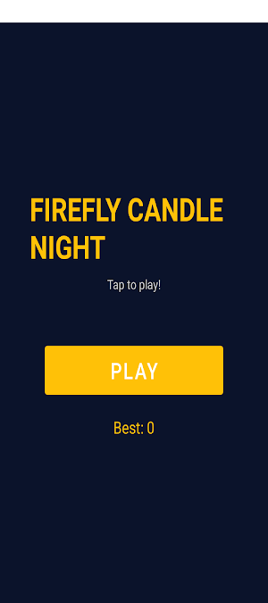 Firefly Candle Night Screenshot 0