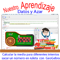 Media para distinto numero  intentos numero ruleta