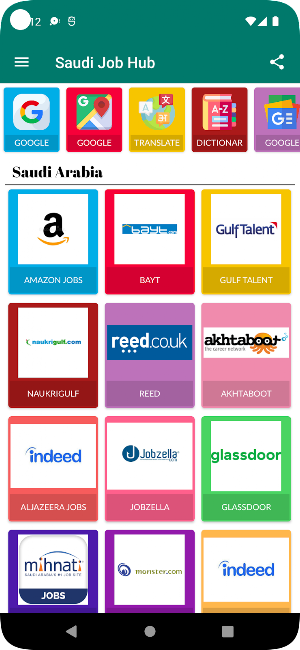 Saudi Arabia Jobs Hub Screenshot 0