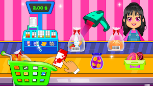 Supermarket Shopping Kids Game Screenshot 0