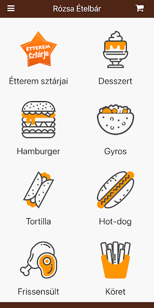 Rózsa Ételbár Screenshot 0