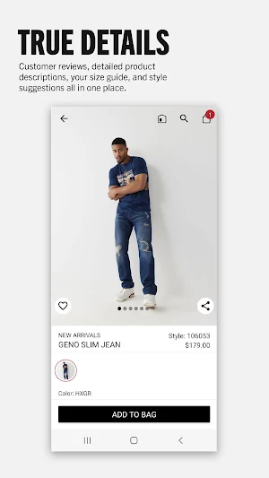 True Religion | Since 2002 Screenshot 2