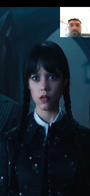 Wednesday Addams Call & Chat Screenshot 0