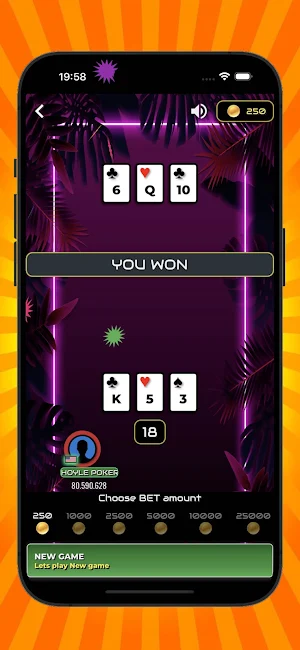 Five card draw Poker Screenshot 3
