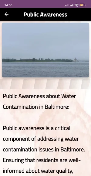 water contamination baltimore Screenshot 2