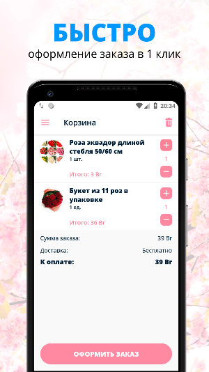 Fresh Flowers | Бобруйск Screenshot 2