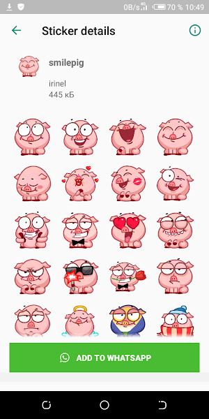 Stickers for every day WAStickerApps Screenshot 2