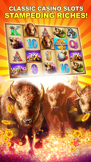 Buffalo Bonus Casino Free Slot Screenshot 0