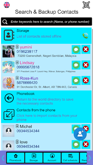 Contact store Screenshot 3