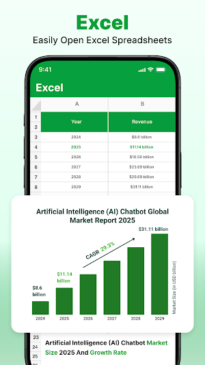Docx Reader: Word Office App Screenshot 2