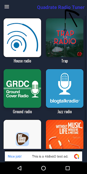 Quadrante Tuner Radio Screenshot 0